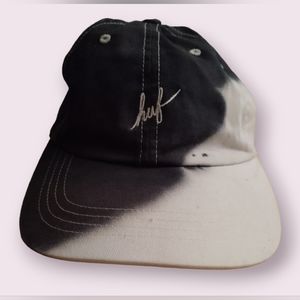 Huf black and white hat